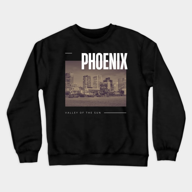 Phoenix city Crewneck Sweatshirt by Innboy